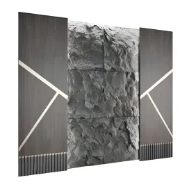 Wall rock panel n